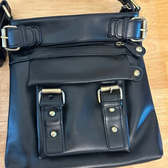 Black Crossbody Bag - Picture 2 of 10